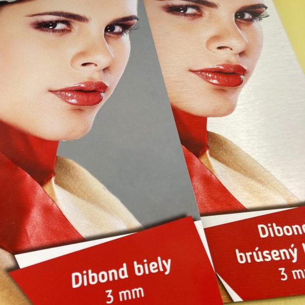 dibond biely brus